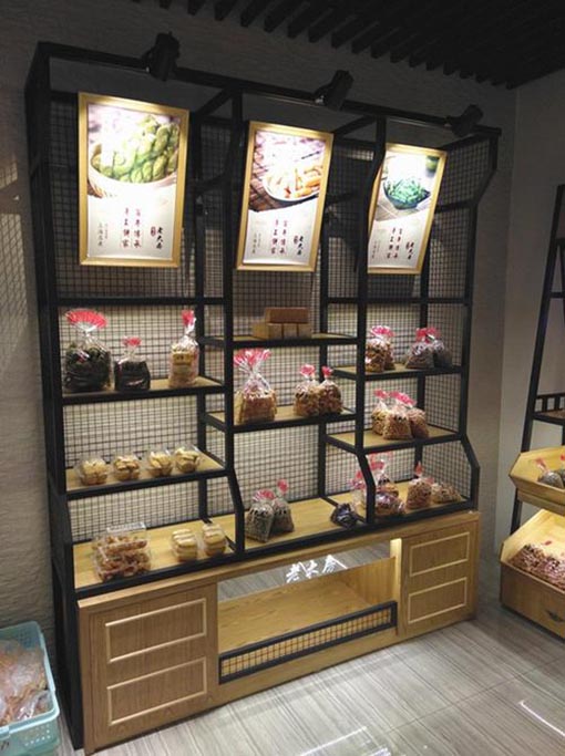 哈尔滨铁艺木质蛋糕边柜定做