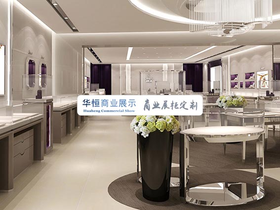 承接金属珠宝展示柜定制