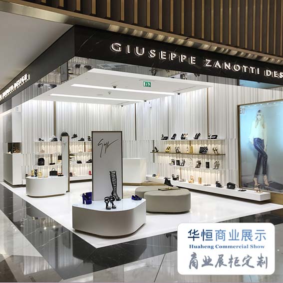 女鞋专卖店展柜制作找华恒展柜