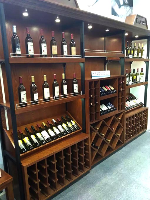 哈尔滨红酒货架葡萄酒货架