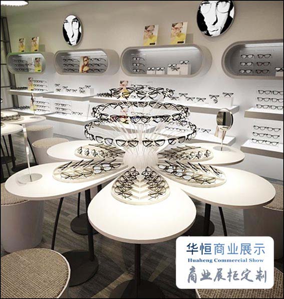 哈尔滨中岛眼镜柜 眼镜柜定做