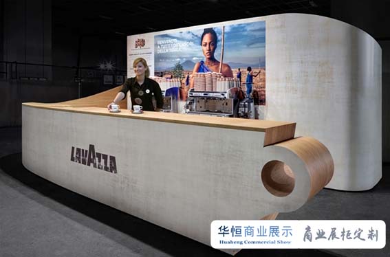 木质异形喷漆服务台定做