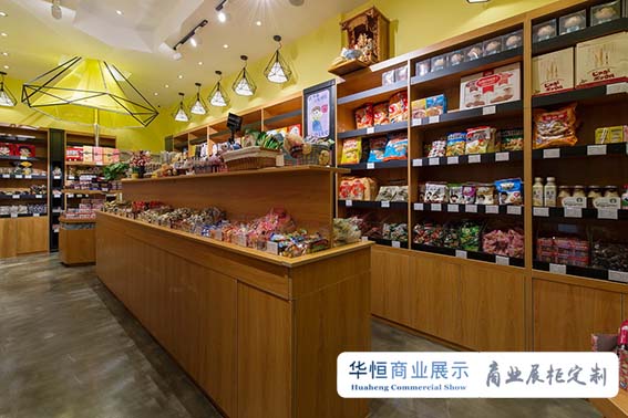 零食店中店展柜