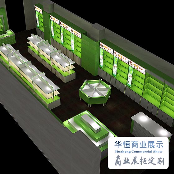 特产店货架展示台