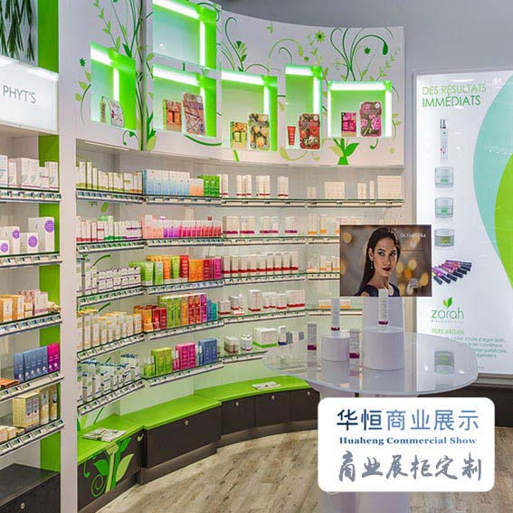 哈尔滨化妆品展示柜定制
