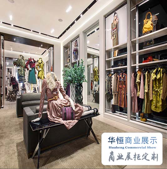 女装服装店展示架制作厂家