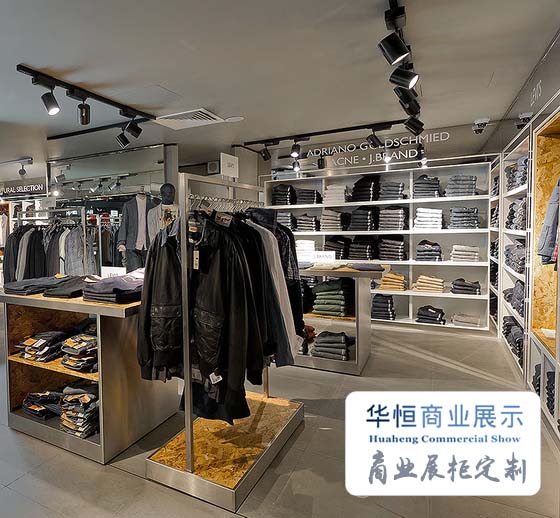 哈尔滨服装高柜展示柜定做