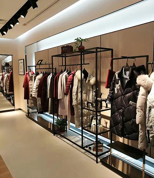 哈尔滨女装铁艺展架定制