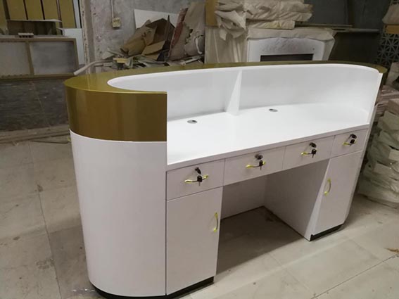 口腔医院异形服务台定做